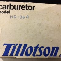 Wanted: NOS Tillotson HD36A carburetor